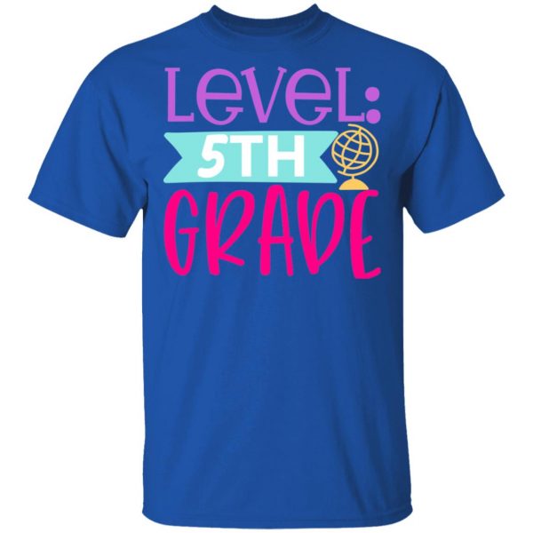 level 5th grade t shirts long sleeve hoodies 6