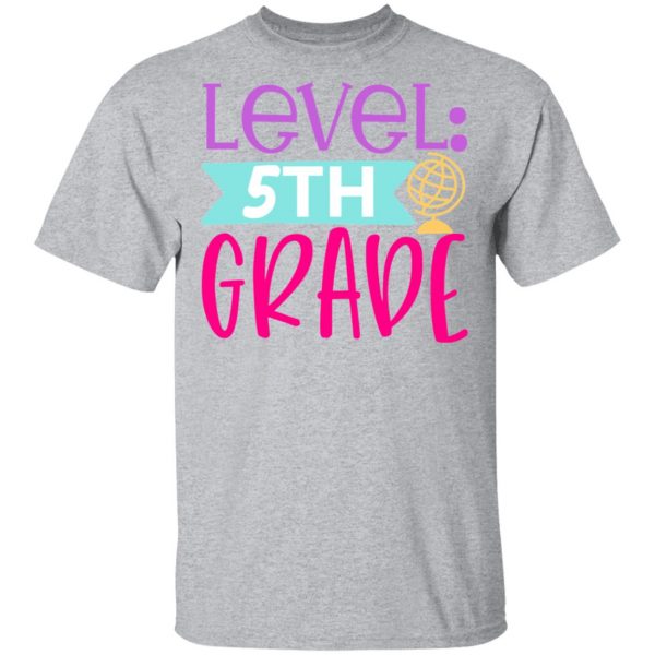 level 5th grade t shirts long sleeve hoodies 8