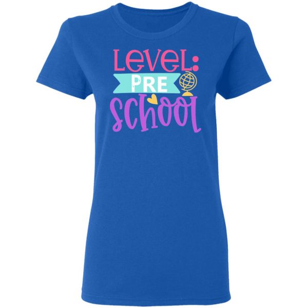 level pre school t shirts long sleeve hoodies
