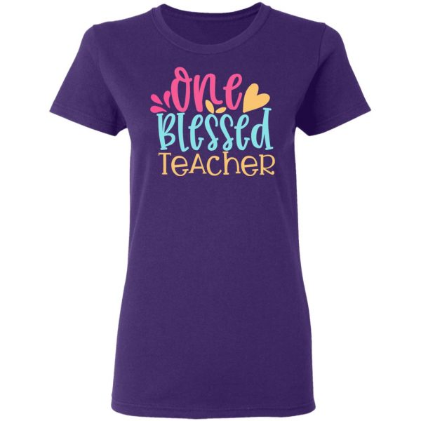 one blessed teacher t shirts long sleeve hoodies