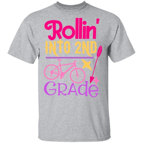 rollin into 2nd grade t shirts long sleeve hoodies 7