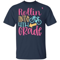 rollin into 4th grade t shirts long sleeve hoodies 7