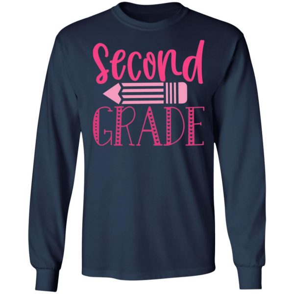second grade t shirts long sleeve hoodies 6