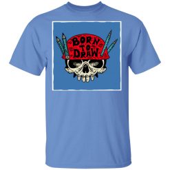 skull born to draw 2 t shirts hoodies long sleeve 13