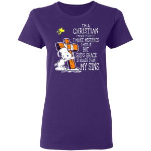 snoopy im christian im not perfect i make mistakes i mess up but gods grace is bigger than my sins t shirts long sleeve hoodies 12