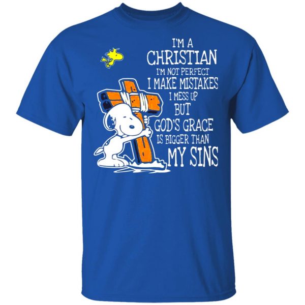 snoopy im christian im not perfect i make mistakes i mess up but gods grace is bigger than my sins t shirts long sleeve hoodies 3