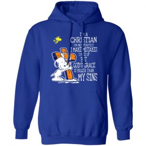 snoopy im christian im not perfect i make mistakes i mess up but gods grace is bigger than my sins t shirts long sleeve hoodies