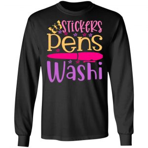 stickers pens washi t shirts long sleeve hoodies 2