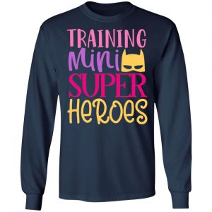 training mini superheroes t shirts long sleeve hoodies 11