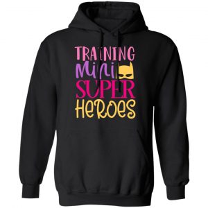 training mini superheroes t shirts long sleeve hoodies 2