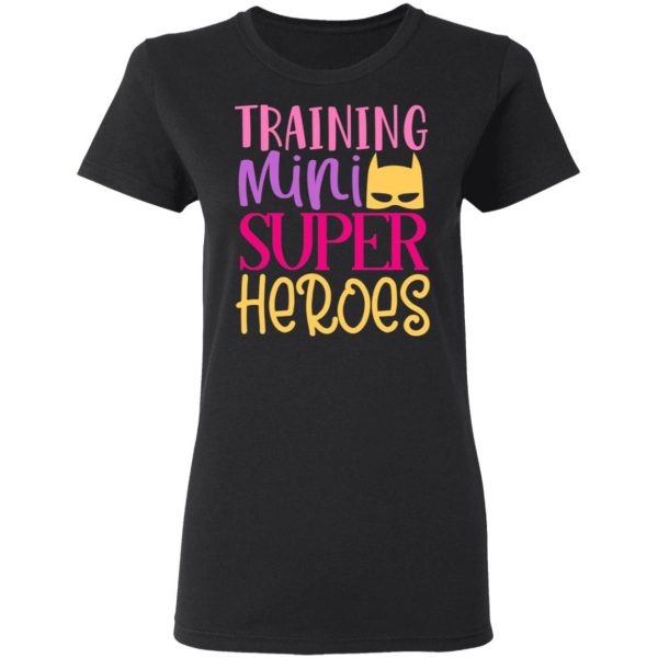 training mini superheroes t shirts long sleeve hoodies 4