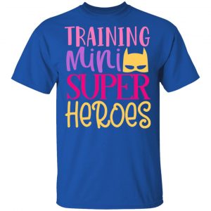 training mini superheroes t shirts long sleeve hoodies 6