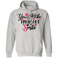 you make my heart smile t shirts hoodies long sleeve