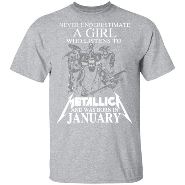 a girl who listens to metallica and was born in january t shirts long sleeve hoodies 12