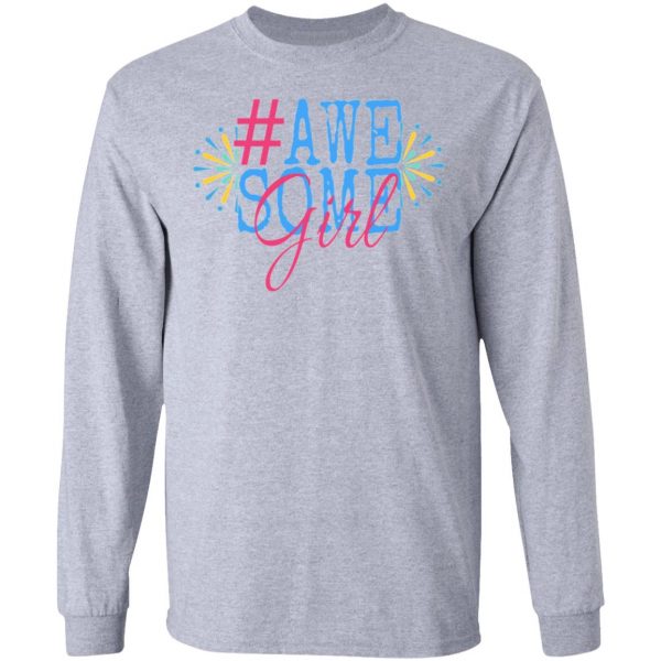 awesome girl bold print women text t shirts hoodies long sleeve 7