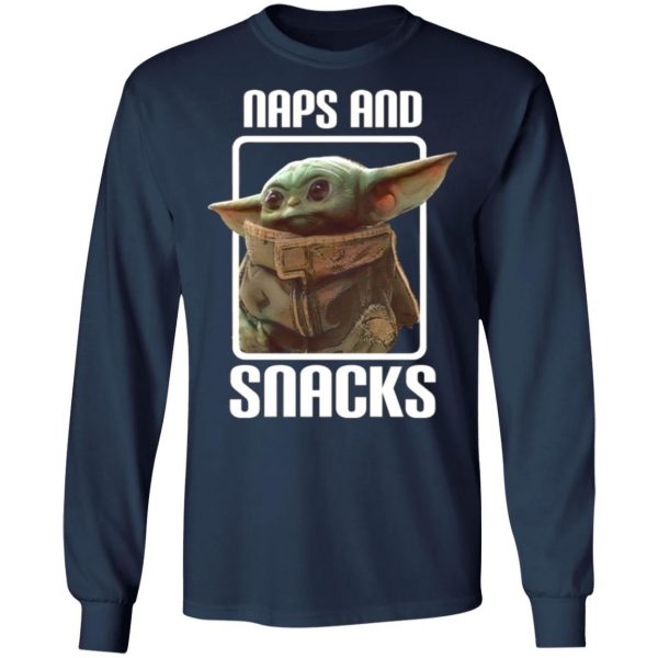 baby yoda naps and snacks t shirts long sleeve hoodies 10