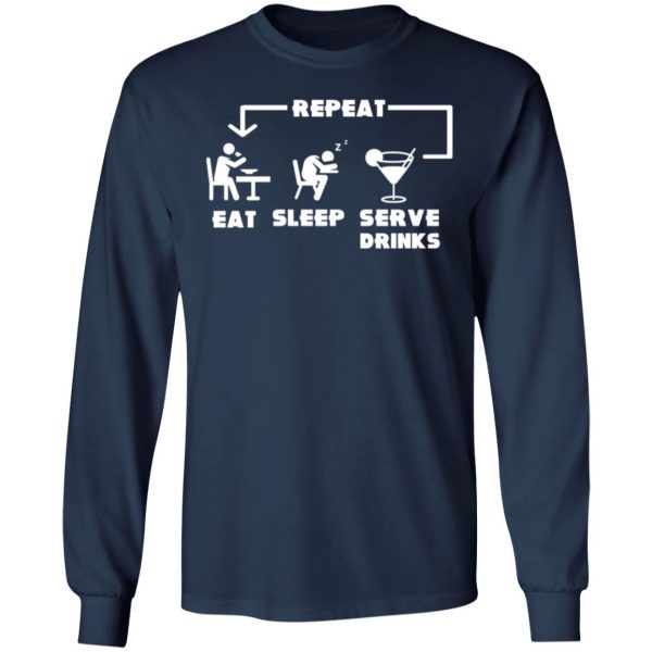 barkeeper bartender gift t shirts long sleeve hoodies 4