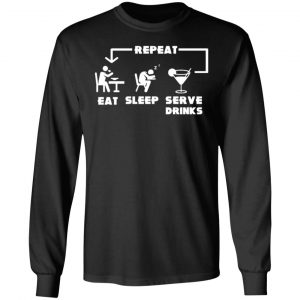 barkeeper bartender gift t shirts long sleeve hoodies 5