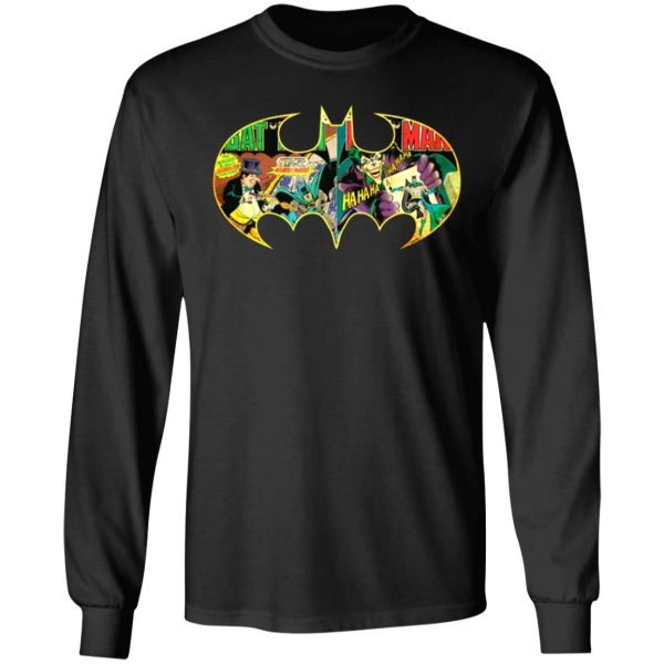 batman logo comic t shirts long sleeve hoodies 5