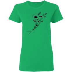 black white floral doodles t shirts hoodies long sleeve 8