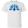 blue peacock with teal feathers t shirts hoodies long sleeve 12