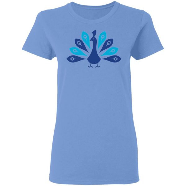 blue peacock with teal feathers t shirts hoodies long sleeve 6