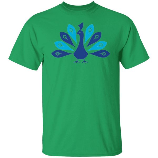 blue peacock with teal feathers t shirts hoodies long sleeve 7