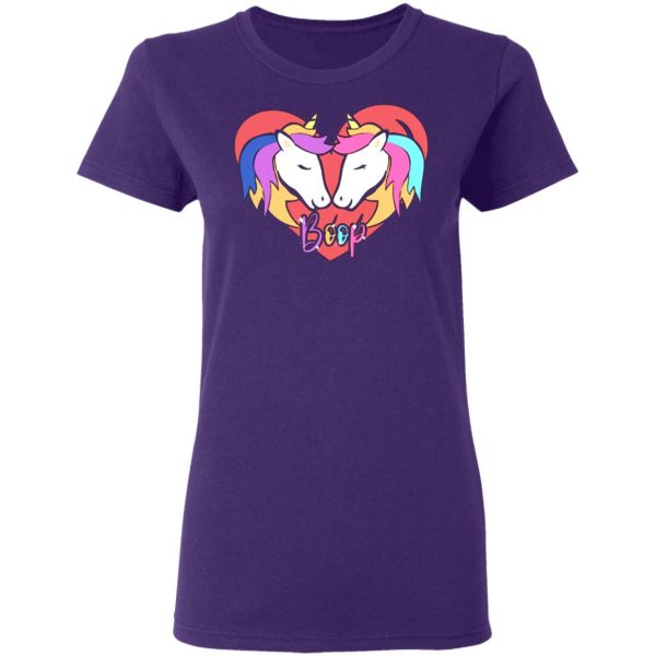 boop unicorns heart t shirts long sleeve hoodies 5