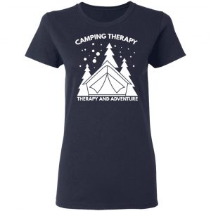 camping therapy t shirts long sleeve hoodies
