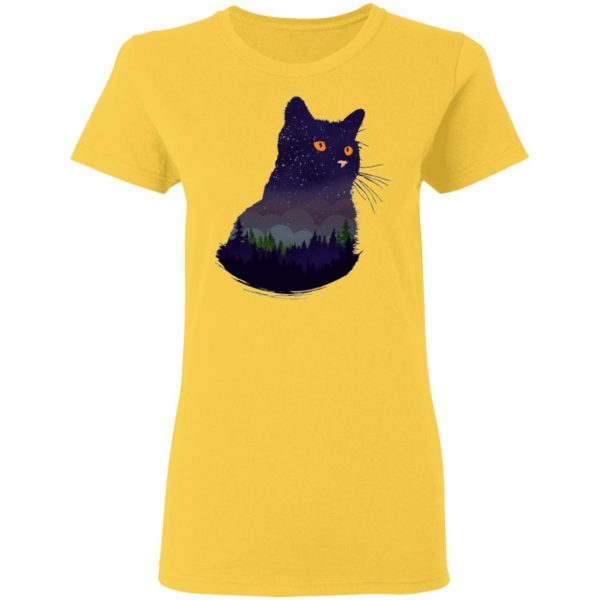 cat cats kitten camping night forrest universe t shirts hoodies long sleeve 12