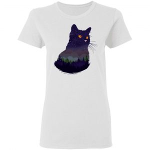 cat cats kitten camping night forrest universe t shirts hoodies long sleeve 13