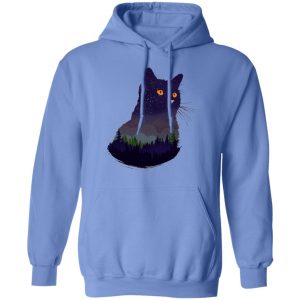 cat cats kitten camping night forrest universe t shirts hoodies long sleeve 7