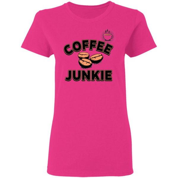coffee coffee junkie t shirts hoodies long sleeve 2