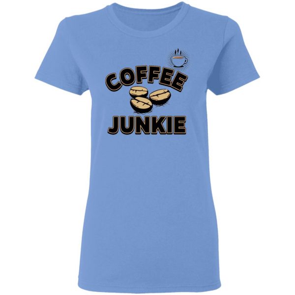coffee coffee junkie t shirts hoodies long sleeve 3
