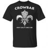 crowbar heavy quality since 1989 t shirts long sleeve hoodies