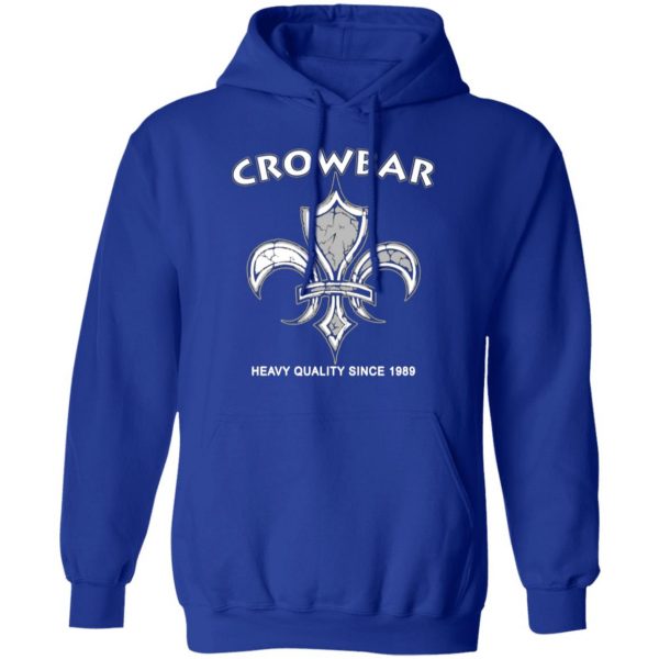 crowbar heavy quality since 1989 t shirts long sleeve hoodies 4