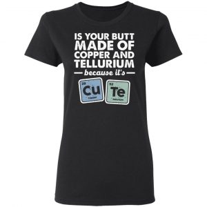 cute copper tellurium chemistry periodic elements t shirts long sleeve hoodies 11