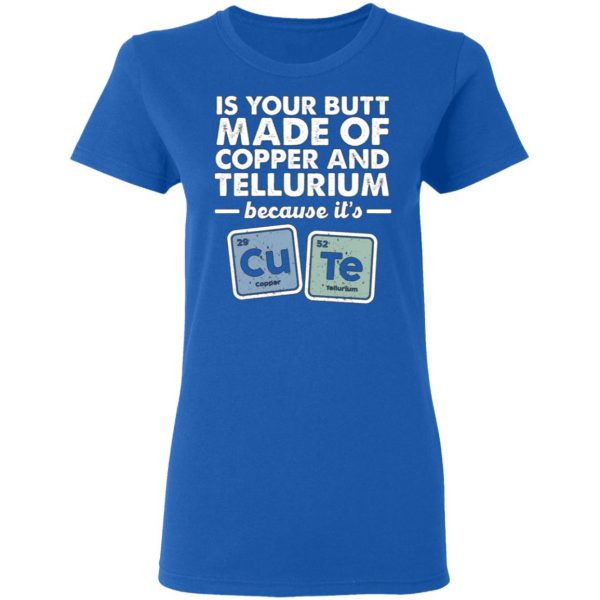 cute copper tellurium chemistry periodic elements t shirts long sleeve hoodies 13