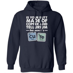 cute copper tellurium chemistry periodic elements t shirts long sleeve hoodies 8
