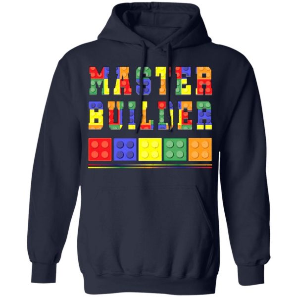 cute master block builder bricks t shirts long sleeve hoodies 2