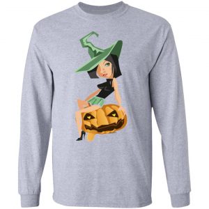 cute witch pumpkin halloween t shirts hoodies long sleeve 13