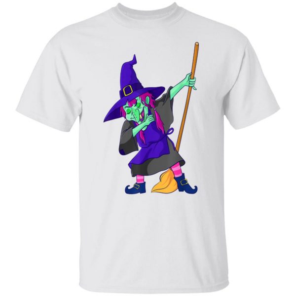 dabbing witch halloween trendy dance gift women gi t shirts hoodies long sleeve 2