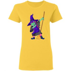 dabbing witch halloween trendy dance gift women gi t shirts hoodies long sleeve 3