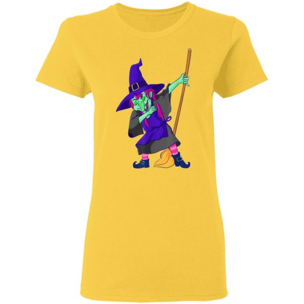 dabbing witch halloween trendy dance gift women gi t shirts hoodies long sleeve 3