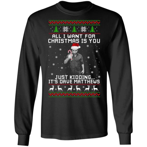 dave matthews all i want for christmas is you t shirts long sleeve hoodies 4