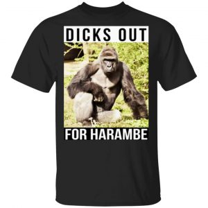 dicks out for harambe t shirts long sleeve hoodies 13