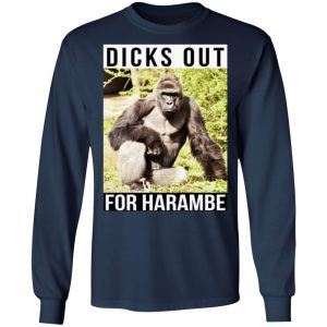 dicks out for harambe t shirts long sleeve hoodies 4