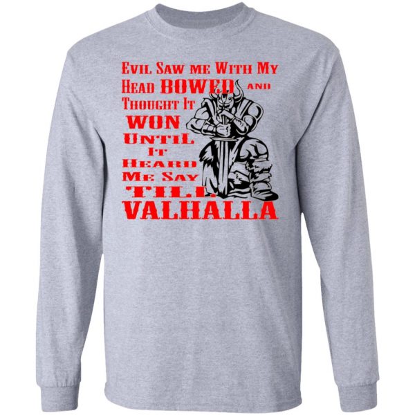 evil saw me with my head down and thought it had t shirts hoodies long sleeve 2