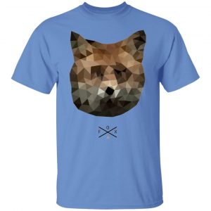 fox polygon animal graphic pet lover geometry t shirts hoodies long sleeve 11