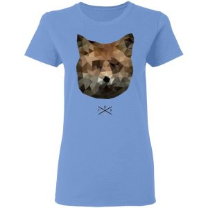 fox polygon animal graphic pet lover geometry t shirts hoodies long sleeve 3